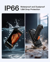 AS501S Android 12 PDA Barcode Scanner, Rugged Handheld Computer with Pistol Grip, 1D/2D Scanner, Wi-Fi 6, 4G LTE, Blueto
