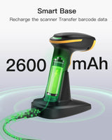 AI 1D/2D Wireless Bluetooth® Barcode Scanner with APP/SDK Support & Fast Accurate Scanning, BCST-36