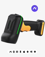 AI Industrial 1D Bluetooth Barcode Scanner with IP67 Waterproof Dustproof Shockproof Standard, BCST-61