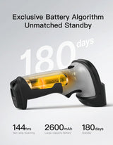 AI Bluetooth 1D/2D Barcode Scanner with APP/SDK Support & Fast Accurate Scanning, BCST-72