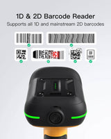 Industrial 1D/2D/QR Bluetooth Barcode Scanner with IP67 Waterproof Dustproof Shockproof Standard, BCST-75