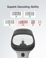 AI Barcode Scanner Bluetooth 1D Scanner, with APP and SDK, BCST-70 AI