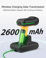 Industrial 1D/2D/QR Bluetooth Barcode Scanner with IP67 Waterproof Dustproof Shockproof Standard & 2600mAh Battery, BCST-75S