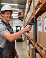 1D/2D Bluetooth Barcode Scanner Wireless, Megapixel QR Scanner with Charging base, Pro 170B_black