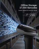 Pro 170, 2D Wireless Barcode Scanner, 2X 2000mAh Replaceable Batteries