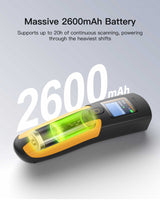 Nano 260D, 2D Portable Barcode Scanner, 2600mAh battery