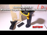 1D Bluetooth Barcode Scanner with APP/SDK Support & Hyper Long 100M Transmission Range, BCST-21