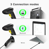 2D Wireless Bluetooth® Barcode Scanner, BCST-50 - Inateck Office