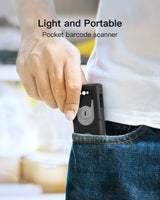 1D Bluetooth Portable Barcode Scanner with 40M Transmission Range, BCST-43