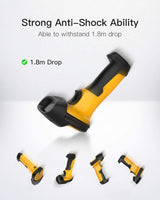 1D 2.4GHz Wireless Barcode Scanner with 60m Range, P6