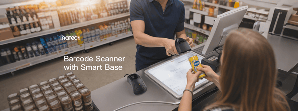 Inateck Wireless Barcode Scanner BCST-560B_gray