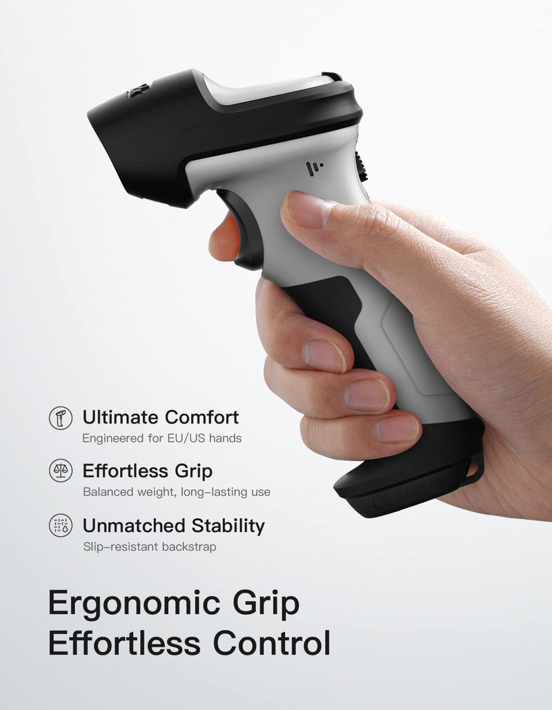 AI Bluetooth 2D Barcode Scanner with APP/SDK Support & Fast Accurate S ...