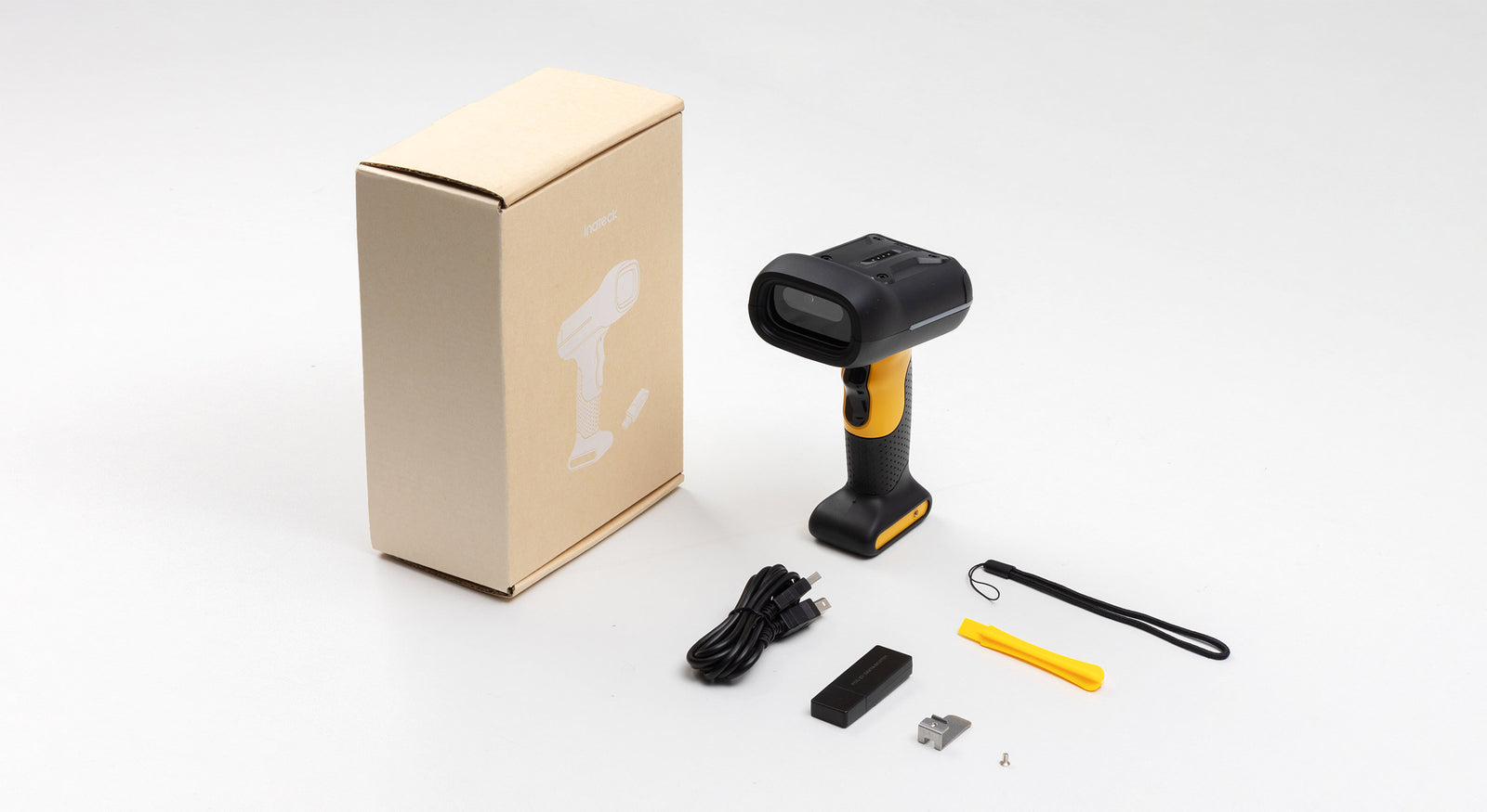 BCST-75, 2D Wireless Barcode Scanner, 2600mAh battery – Inateck Office