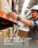 Inateck Wearable 2D Barcode Scanner, Hands-Free Watch QR Reader with Voice Control, PBS005_black