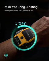 Inateck Wearable 2D Barcode Scanner, Hands-Free Watch QR Reader with Voice Control, PBS005_black