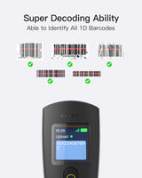Nano 230D, 1D Portable Barcode Scanner, 1000mAh battery