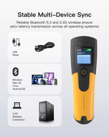 Nano 230D, 1D Portable Barcode Scanner, 1000mAh battery