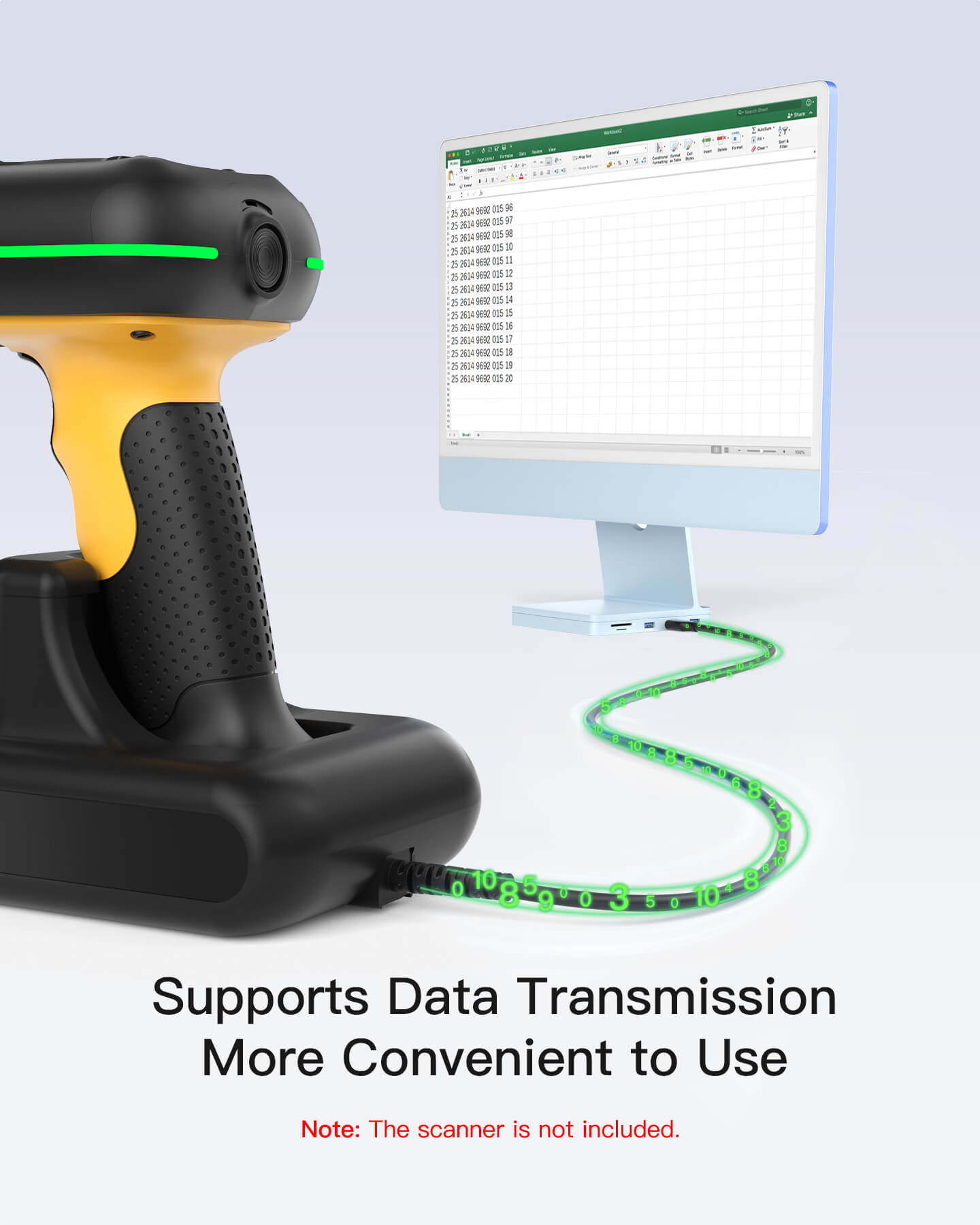 Barcode Scanner Charging Base, Suitable for BCST-75, BCST-61 - BCST-75 ...