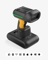 BCST-75X, 2D RFID Wireless Barcode Scanner, 2600mAh battery