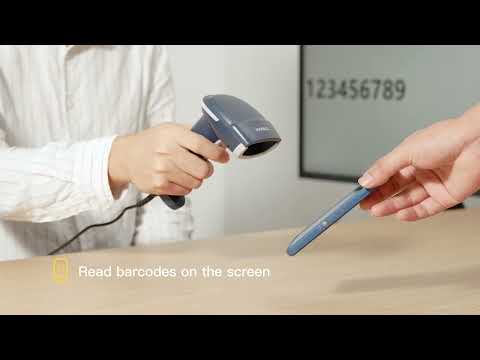 2D Wireless Bluetooth® Barcode Scanner with High Decoding Ability & 100M Transmission, BCST-55
