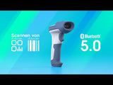 Bluetooth® 5.0 2D Barcode Scanner BCST-73 + Charging Base BS04001