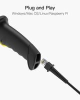 2D USB Corded Barcode Scanner, Read Screen, BCST-51 - Inateck Office