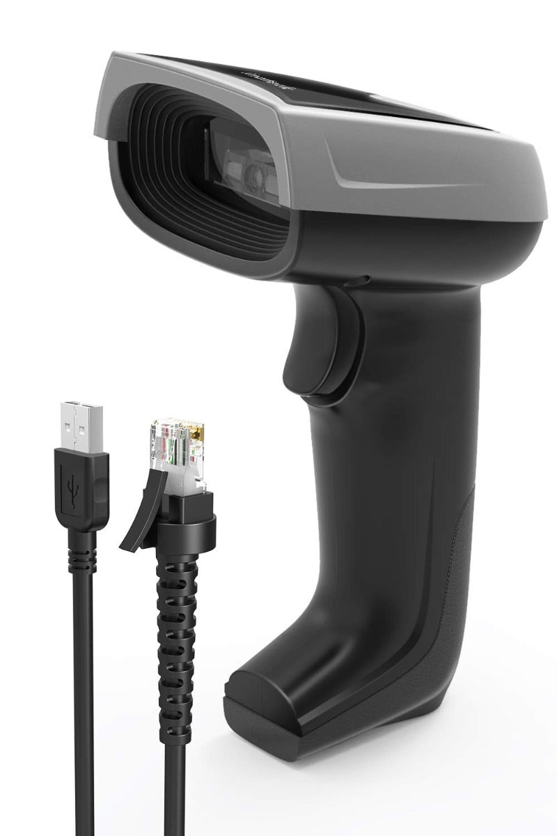 1D USB Wired Barcode Scanner, Read Screen, BS02003 - Inateck Office