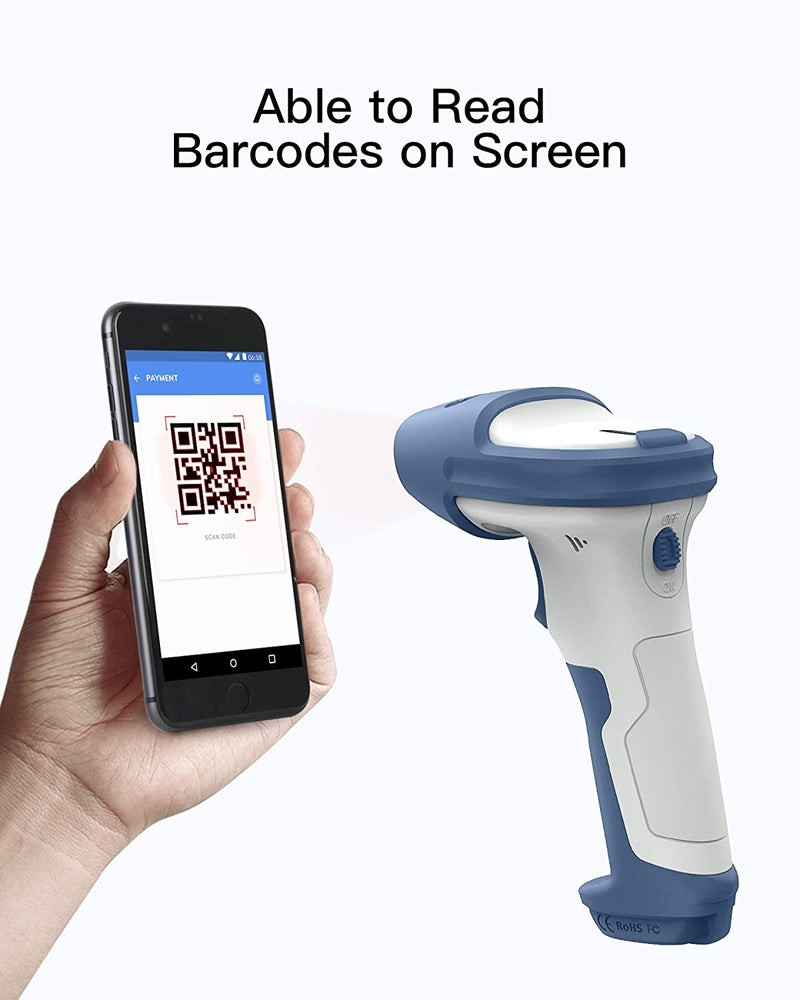 Bluetooth® 5.0 2D Barcode Scanner BCST-73 - Inateck Office