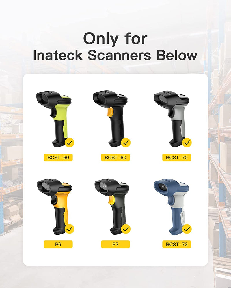 Barcode Scanner Charging Base for BCST-60, BCST-70, BCST-73, P6 and P7 - BS04001 - Inateck Office