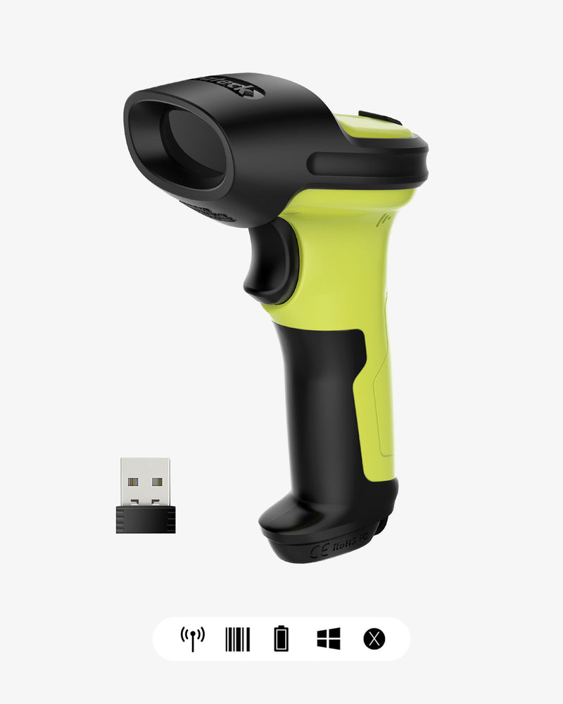 2.4GHz Wireless Barcode Scanner with 35m Range, BCST-60