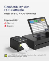 Receipt Thermal Printer with ESC/POS Support, PR02002 - Inateck Office