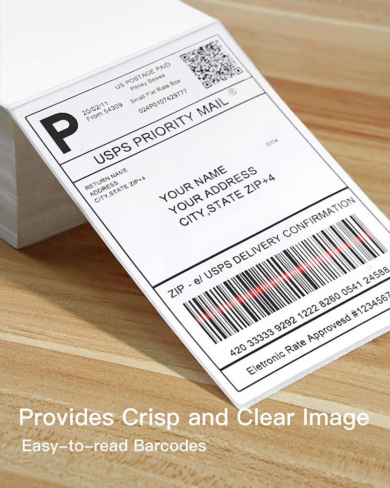 Clear Labels - Free US Delivery