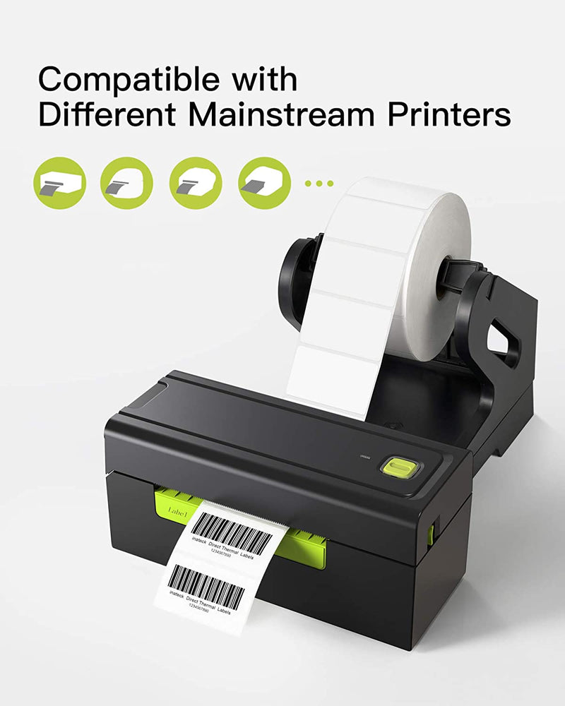 Thermal Direct Shipping Label, 2 1/4 Inch ×1 1/4 Inch, Waterproof Transportation Label, BPA/BPS Free, 1500 Labels × 6 Rolls TP02002-6 - Inateck Office
