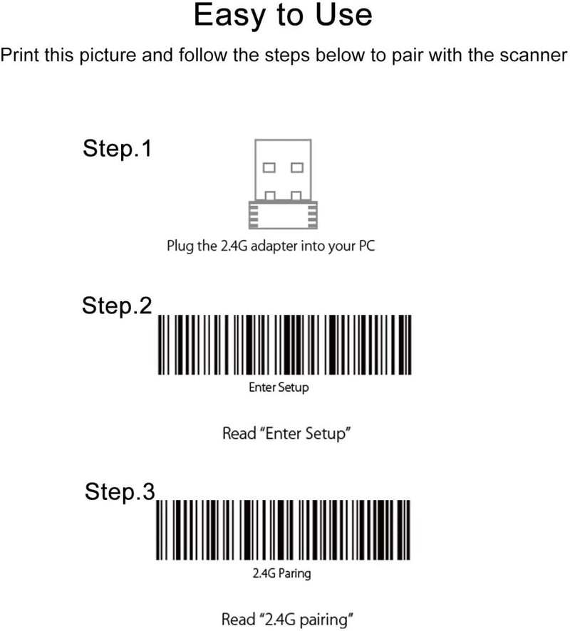Adapter for BCST-60 Barcode Scanner BS03001 - Inateck Office