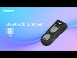 1D Bluetooth® 5.0 Portable Barcode Scanner with 40M Transmission Range, BCST-43
