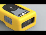 2D Bluetooth® 5.0 Portable Barcode Scanner with 30M Transmission Range, BCST-42 Yellow