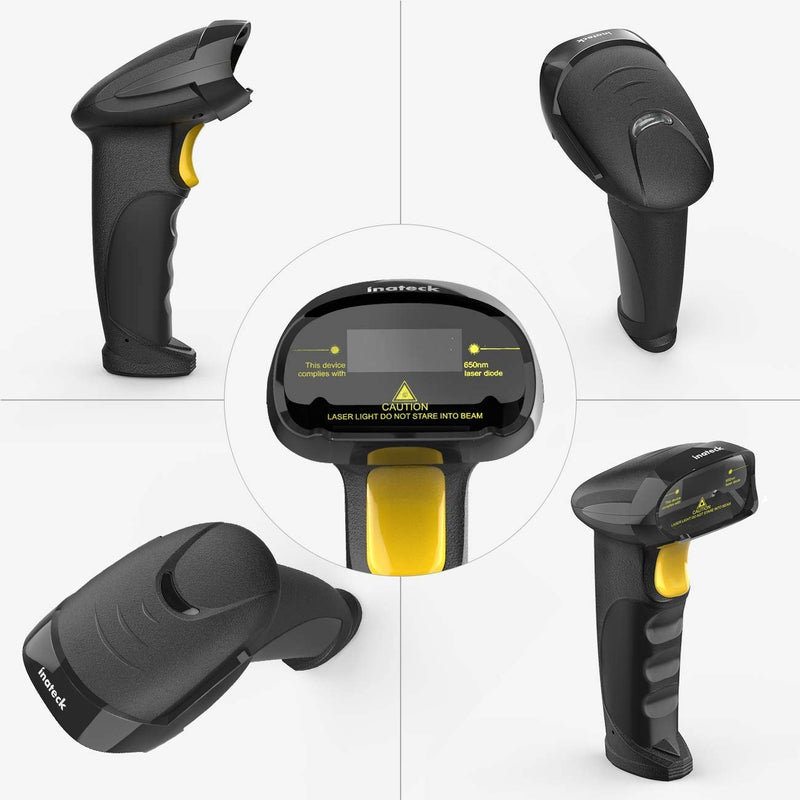 1D USB Corded Barcode Scanner with Normal Stand, BCST-32 - Inateck Office