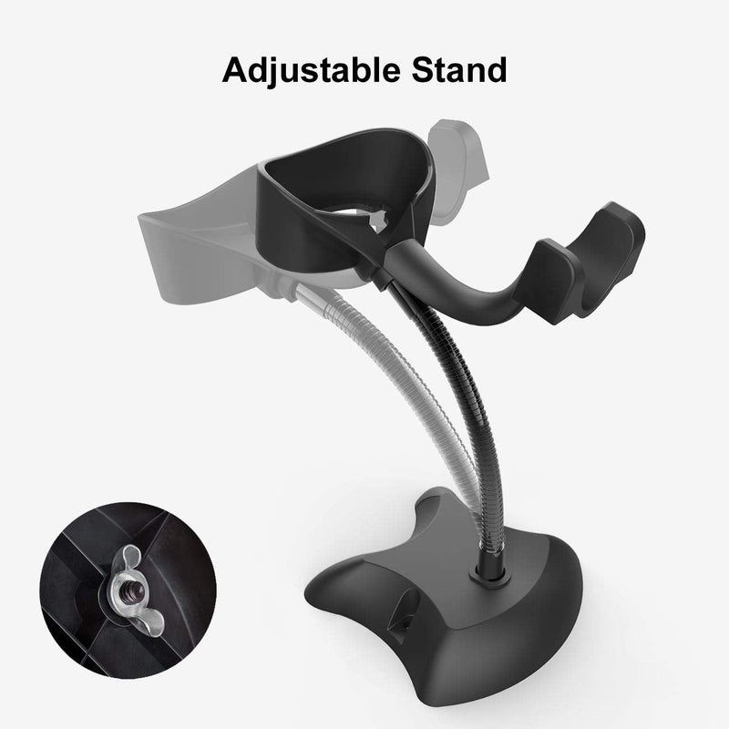 1D USB Corded Barcode Scanner with Normal Stand, BCST-32 - Inateck Office